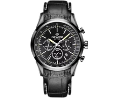 Vyriškas laikrodis Giewont Chronograph safyrinis juodas GW7650-A4