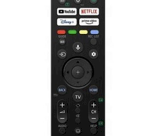 Lamex LXH520E TV remote control for Sony RMF-TX520E TVs Youtube / Disney / Prime Video