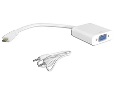 Lamex LXHD115 Micro HDMI VGA + AUDIO adapteris