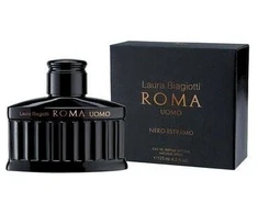 Laura Biagiotti Roma Uomo Nero Estremo Intense EDP parfumuotas vanduo vyrams, 40 ml