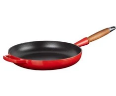 Le Creuset ketaus keptuvė su medine rankena Ø28cm