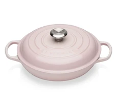 Le Creuset Gourmet Professional Puodas round 26cm pink (21180267774430)