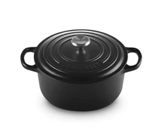Le Creuset Signature Roaster round 22cm juodas Juodas (21177220000430)