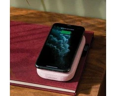 Lexon Powersound belaidė išorinė baterija 5000 mAh su „Bluetooth“ garso kalba, rožinė, LA128P