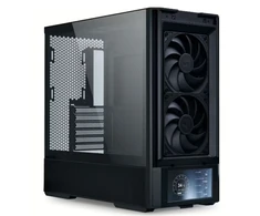 Lian Li LANCOOL 207 PC kompiuterio korpusas, Midi-Tower, ATX, Tempered Glass – juodos spalvos