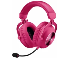 Logitech G Pro X 2 Lightspeed belaidės ausinės žaidimams, Rožinės spalvos