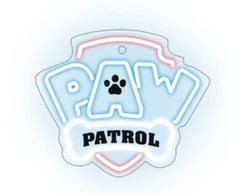 Pakabinamas šviestuvas Spin Master Pakabinamas neoninis LED šviestuvas "Paw Patrol" ant stiklo - logotipas OW-130146