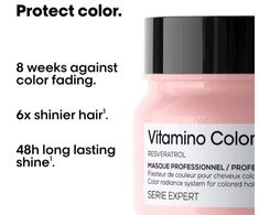 L'Oreal Professionnel Serie Expert Vitamino Color Resveratrol Hair Treatment Kreminis Mask For Spalvą išsaugantis, 500 ml