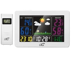 LTC STP07 meteorologinė stotis su spalvotu ekranu