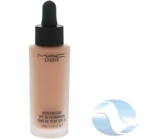 MAC Studio vandeniui atsparus makiažo pagrindas NW43, 30 ml