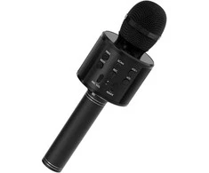 Karaoke mikrofonas MajesticLine juodos spalvos