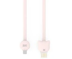Kabelis USB maoxin USB-A - Lightning 1 m Rožinė (MAX-VI-CS-1M-PI)