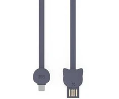 Kabelis USB maoxin USB-A - 1 m Pilka (MAX-VI-CS-1M-GR)