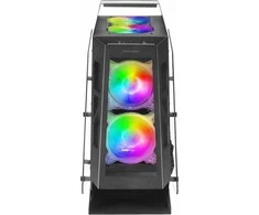 Mars Gaming MC61 Kompiuterio dėklas M-ATX / 4x FAN / ARGB Chroma
