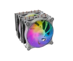 Mars Gaming MCPU-XT procesoriaus aušintuvas, dvigubas bokštinis, aušinimas, 300 W, 2 x 120 mm, ARGB