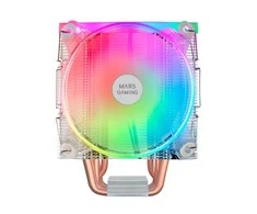 „Mars Gaming MCPU66“ procesoriaus aušintuvas ARGB 220W, dvigubas ventiliatorius, 120 mm