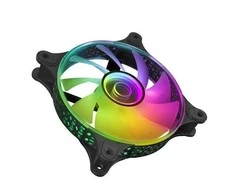 „Mars Gaming MF-3DKIT Infinity Mirror ARGB“ 120 mm nuotolinio valdymo kompiuterio aušintuvo rinkinys