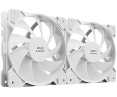 Mars Gaming MFPROX2W 2x 120 mm kompiuterio korpuso ventiliatorius