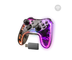 „Mars Gaming MGP-24“ belaidis žaidimų valdiklis RGB / USB 2.4GHz / USB-C / X ir D įvestis