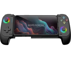 „Mars Gaming MGPX 2in1“ žaidimų pultas telefonui su 6,8 colio „Bluetooth“ / USB ryšiu (PS4, PS3, Android, iOS)