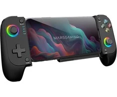 „Mars Gaming MGPX 2in1“ žaidimų pultas telefonui su 6,8 colio „Bluetooth“ / USB ryšiu (PS4, PS3, Android, iOS)
