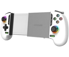Mars Gaming MGPXPROW „Gamepad“ Bluetooth/USB analoginis/skaitmeninis, skirta „Android“, „PC“, „PlayStation 4“, „Nintendo Switch 2“ / balta