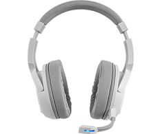 Mars Gaming belaidės žaidimų ausinės 2.4GPRO su mikrofonu, 50 mm, baltos MHW100W