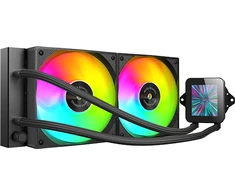 Mars Gaming MLVISION240 skysčio aušinimo sistema su 360º LCD / TDP iki 500 W