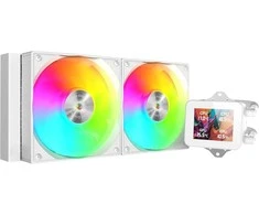 Mars Gaming MLVISION240W skysčio aušinimo sistema su 360º LCD / TDP iki 500W