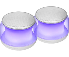 Kompiuterio kolonėlės Garsiakalbis Mars Gaming Głośniki Bluetooth MSAURAW Baltas 15 W