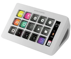 Mars Gaming MSDONEW Live Content Creation Controller 15 buttons / baltas