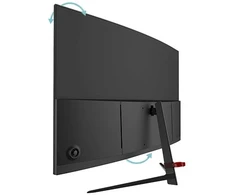 Mars Gaming MV27C 27" lenktas 1500R žaidimų monitorius FHD Fast VA 200Hz / Juodas