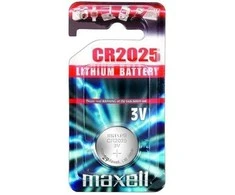 Maxell ličio elementas, 3V (CR2025), 1 pakuotė