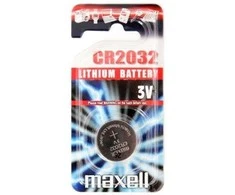 Maxell ličio elementas, 3V (CR2032), 1 pakuotė / CR2032