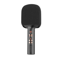 TelForceone Maxlife Bluetooth mikrofonas su kolonėle MXBM-600 juodos spalvos