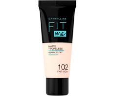Maybelline Fit Me! Foundation Matte + Poreless 102 Fair Ivory 30 ml