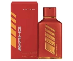 Mercedes-Benz AMG Raudona Thrill EDP parfumuotas vanduo vyrams, 100 ml