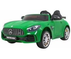 Ramiz Elektromobilis Mercedes-Benz GT R, 4x4, lakuotas žalias