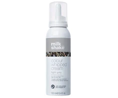 Kondicionuojančios dažomosios putos MILK SHAKE Colour whipped cream ,,Light grey", 100m