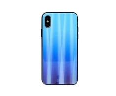 „Mocco Aurora“ stiklinis dėklas, skirtas Apple iPhone 7 / 8 / SE 2020, Mėlyna