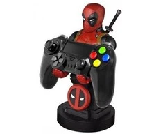Exquisite Gaming Cable Guys: Marvel - Deadpool, Telefono arba Valdiklio laikiklis. Komplekte USB kabelis