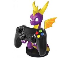 Exquisite Gaming Cable Guys: Spyro The Dragon - Spyro, Telefono arba Valdiklio laikiklis. Komplekte USB kabelis