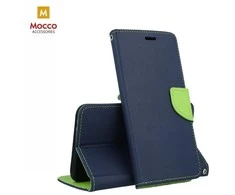 Mocco Fancy atverčiamas dėklas skirtas Samsung Galaxy A42 5G, mėlynas/žalias
