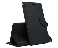 Dėklas „Mocco Fancy Book Case“, skirtas „Samsung Galaxy A42 5G“, Juodas