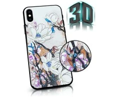„Mocco Flowers“ 3D galinis dėklas, skirtas „Samsung Galaxy A13 5G“.