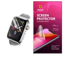 „Mocco“ visiškai padengianti 0,125 mm skaidri ekrano apsauga, skirta „Apple Watch 42 mm“ laikrodžiui