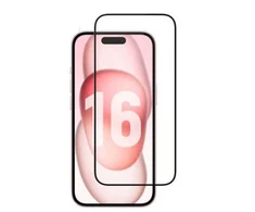 „Mocco Full Face“ / „Full Glue“ grūdinto stiklo pilnas dengimas su rėmeliu Apple iPhone 16 Pro Max