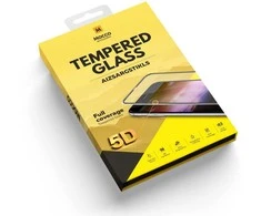 „Mocco Full Glue 5D Signature Edition“ grūdinto stiklo apsauginis stiklas su rėmeliu, visiškai padengiantis visą ekraną Apple iPhone 6 Plus / 6S Plus Juodas