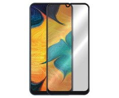 „Mocco Full Face“ / „Full Glue“ grūdinto stiklo pilnas dengimas su rėmeliu „Samsung Galaxy A30S / A50 / A30 Juodas“