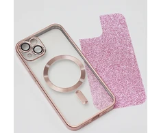 Dėklas Mocco Glitter Chrome MagSafe Case for Apple iPhone 13